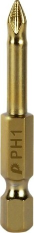 Бита для заворачивания ПРАКТИКА "Эксперт" PH-1х50мм Tin отверточная [037-060]