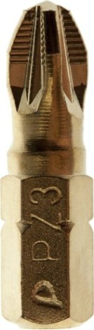 Бита для заворачивания ПРАКТИКА "Эксперт" PZ-3х25мм Tin отверточная [037-053]