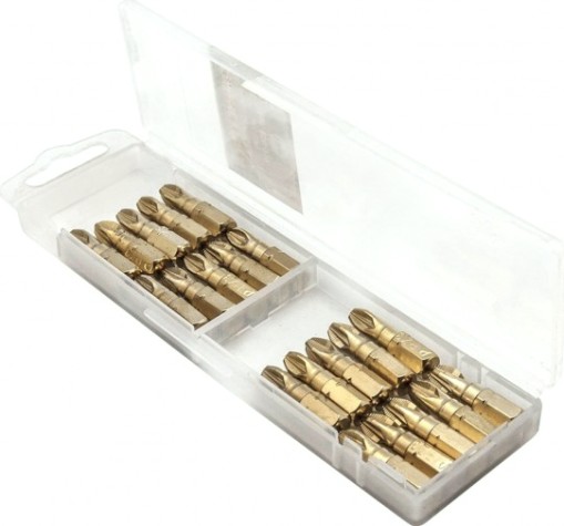 Бита для заворачивания ПРАКТИКА "Эксперт" PZ-3х25мм Tin отверточная (20шт) [036-919]