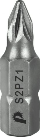 Бита для заворачивания ПРАКТИКА "Мастер" PZ-1х25мм отверточная (3шт) [776-256]