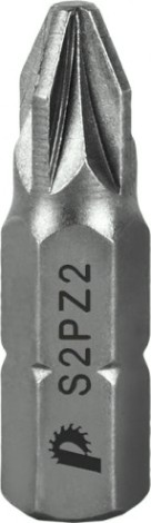 Бита для заворачивания ПРАКТИКА "Мастер" PZ-2х25мм отверточная (3шт) [776-263]