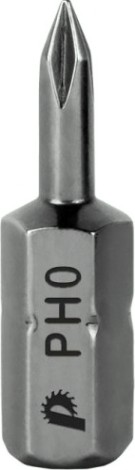 Бита для заворачивания ПРАКТИКА "Профи" PH-0х25мм отверточная (2шт) [776-379]