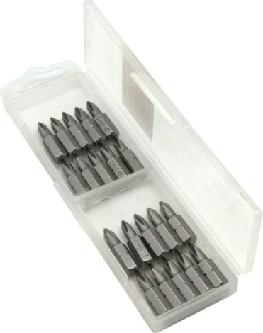 Бита для заворачивания ПРАКТИКА "Профи" PH-1х25мм отверточная (20шт) [036-612]