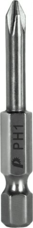Бита для заворачивания ПРАКТИКА "Профи" PH-1х50мм отверточная (2шт) [035-707]