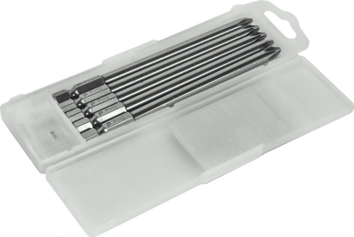 Бита для заворачивания ПРАКТИКА "Профи" PH-2х110мм отверточная (5шт) [036-759]