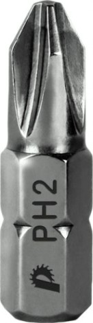 Бита для заворачивания ПРАКТИКА "Профи" PH-2х25мм отверточная (100шт) [776-591]