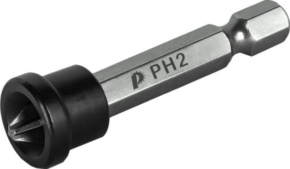 Бита для заворачивания ПРАКТИКА "Профи" PH-2х50мм для гипрока, с ограничителем, отверточная (25шт) [648-373]