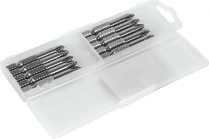 Бита для заворачивания ПРАКТИКА "Профи" PH-2х50мм отверточная (10шт) [036-704]