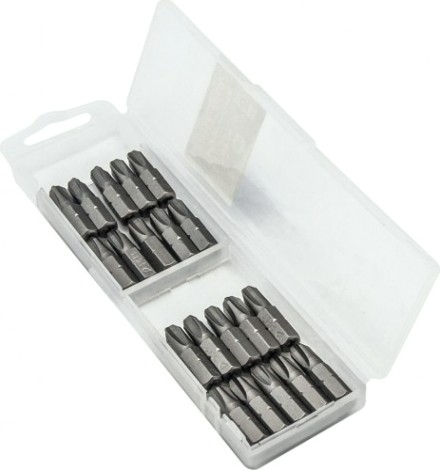 Бита для заворачивания ПРАКТИКА "Профи" PH-3х25мм отверточная (20шт) [036-629]