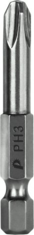 Бита для заворачивания ПРАКТИКА "Профи" PH-3х50мм отверточная (2шт) [035-721]