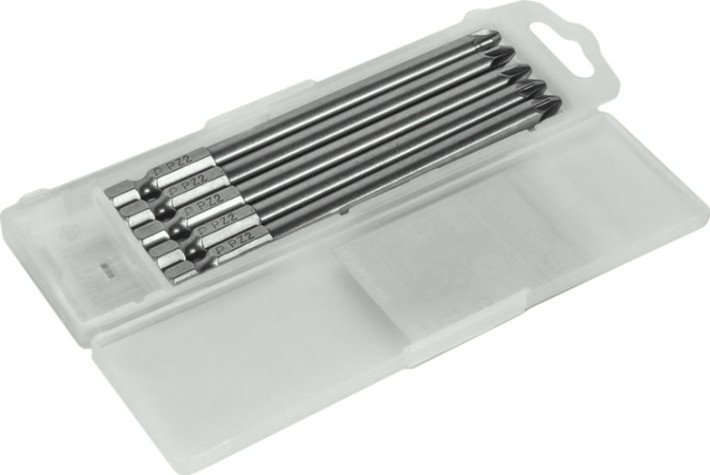 Бита для заворачивания ПРАКТИКА "Профи" PZ-2х110мм отверточная (5шт) [036-766]