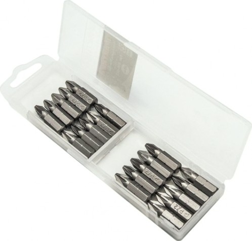 Бита для заворачивания ПРАКТИКА "Профи" PZ-2х25мм отверточная (20шт) [035-622]