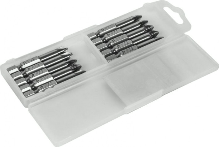 Бита для заворачивания ПРАКТИКА "Профи" PZ-2х50мм отверточная (10шт) [036-735]