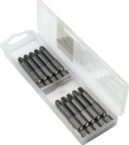 Бита для заворачивания ПРАКТИКА "Профи" PZ-3х50мм отверточная (10шт) [036-742]