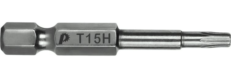 Бита для заворачивания ПРАКТИКА "Профи" Torx Tamper-15х50мм отверточная (2шт) [776-447]