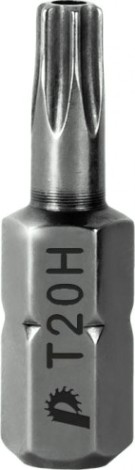 Бита для заворачивания ПРАКТИКА "Профи" Torx Tamper-20х25мм отверточная (2шт) [035-653]