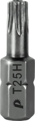 Бита для заворачивания ПРАКТИКА "Профи" Torx Tamper-25х25мм отверточная (2шт) [035-660]