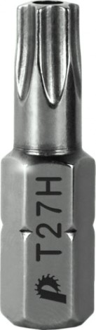 Бита для заворачивания ПРАКТИКА "Профи" Torx Tamper-27х25мм отверточная (2шт) [776-393]