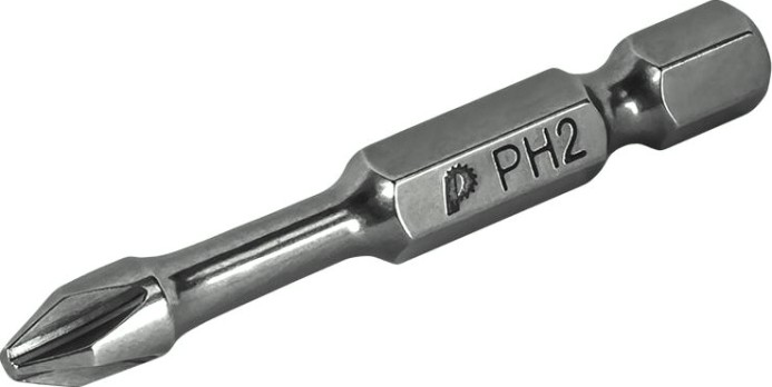 Бита для заворачивания ПРАКТИКА ударная торсионная "Профи" PH-2х50мм отверточная (2шт) [796-719]