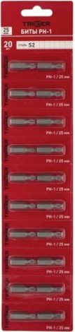 Бита для заворачивания TRIGGER 85961 ПРОФИ PH-1 25мм, 20шт. [тов-208830]