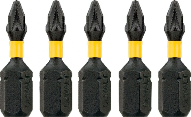 Бита для заворачивания ударная DeWALT РZ1х25 мм (5шт) IMPACT TORSION DT7386T [DT7386T-QZ]