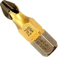 Бита для заворачивания USH PH2, 25мм DiaTin Torsion