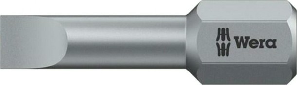 Бита для заворачивания WERA 800/1 TZ 0,6 х 4,5 х 25 мм WE-056210 [WE-056210]