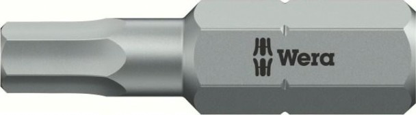 Бита для заворачивания WERA 840/1 Z SW2,5 мм, 25 мм WE-056310 [WE-056310]