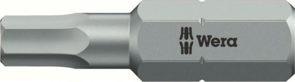 Бита для заворачивания WERA 840/1 Z SW7/64", 25 мм WE-135078 [WE-135078]