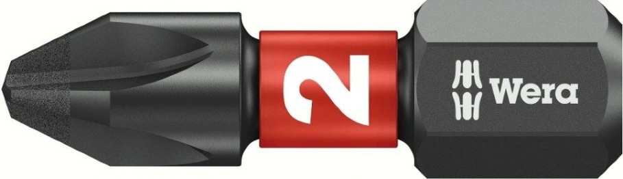 Бита для заворачивания WERA 851/1 IMP DC Impaktor PH2, 25 мм WE-057616 [WE-057616]