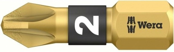 Бита для заворачивания WERA 855/1 BDC PZ2, 25 мм WE-056702 [WE-056702]