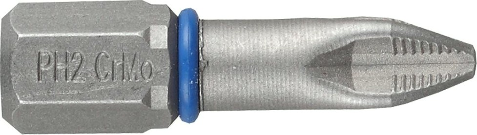 Бита для заворачивания ЗУБР ЭКСПЕРТ торсионные кованые, обточенные, 1/4", ph2, 25мм, 1 [26011-2-25-10]