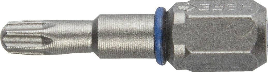 Бита для заворачивания ЗУБР ЭКСПЕРТ торсионные кованые, обточенные, 1/4", t25, 25мм, 2 [26015-25-25-2]