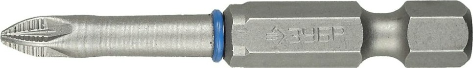 Бита для заворачивания ЗУБР ЭКСПЕРТ торсионные кованые, обточенные, e 1/4", pz1, 50мм, [26013-1-50-2]