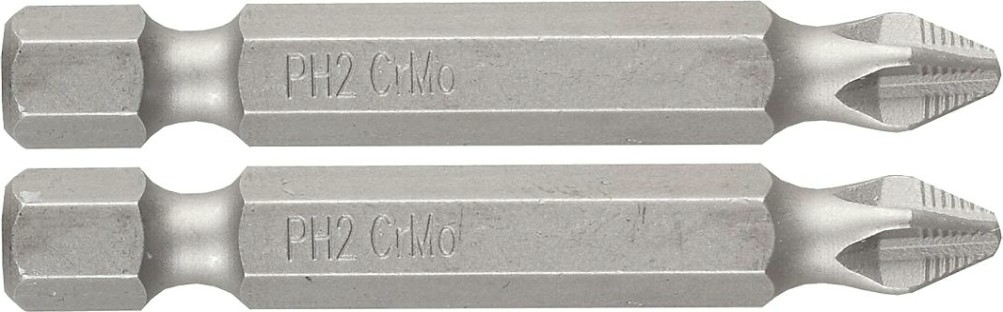 Бита для заворачивания ЗУБР МАСТЕР кованые, e 1/4", ph2, 50мм, 2шт [26001-2-50-2]