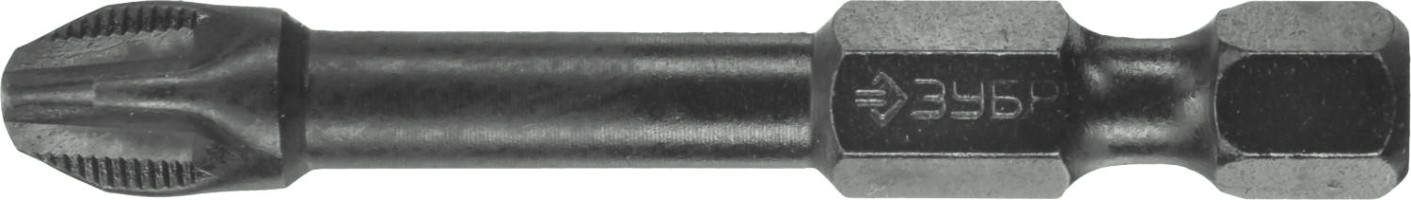 Бита для заворачивания ЗУБР ПРОФЕССИОНАЛ e 1/4", ph3, 50мм, 10шт [26021-3-50-S10]