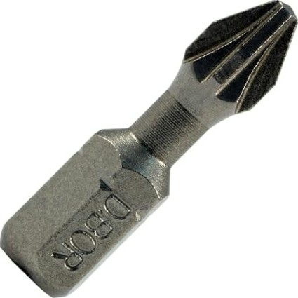 Бита фрезерованная D.BOR PZ1, 25 мм TORSION (D-T-PZ01-025-010) [D05-DTPZ01025010]