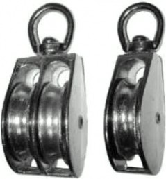 Блок 20 мм двойной с металлическим диском [00000290]