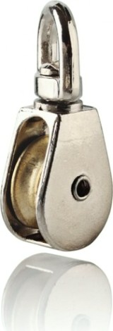 Блок 25 мм одиночный с металлическим диском