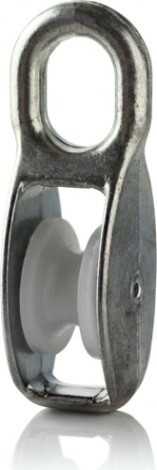 Блок 25 мм одиночный с пластиковым диском