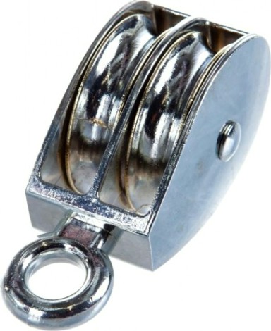 Блок 40 мм двойной с металлическим диском