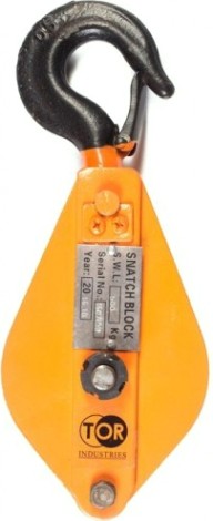 Блок монтажный с крюком TOR HQG(L) K1 г/п - 0,5 т 11505 [11505]
