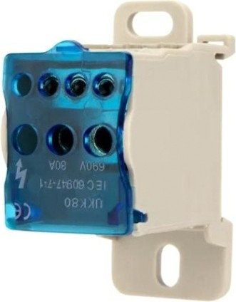 Блок распределительный REXANT РБД-80А на DIN-рейку [11-2000]