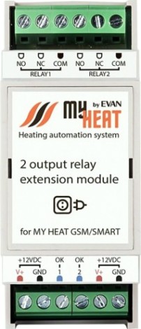 Блок реле MYHEAT на 2 выхода [6295]