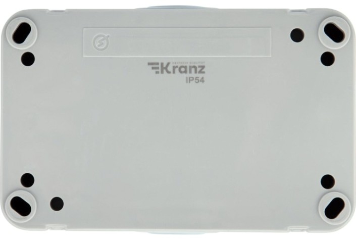 Блок розеток Kranz KR-78-0804 горизонтальный 2 (керамика) Mini OG IP54 Блок розеток Kranz KR-78-0804 горизонтальный 2 (керамика) Mini OG IP54