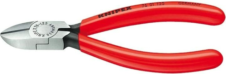 Бокорезы диагональные для электромеханика KNIPEX 7601125 125 мм [KN-7601125]