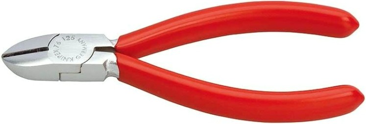 Бокорезы диагональные для электромеханика KNIPEX 7603125 125 мм [KN-7603125]