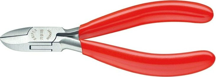 Бокорезы диагональные для электроники KNIPEX 7701115 115 мм [KN-7701115]