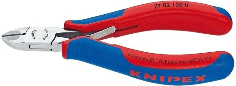 Бокорезы диагональные для электроники KNIPEX 7702120H 120 мм [KN-7702120H]