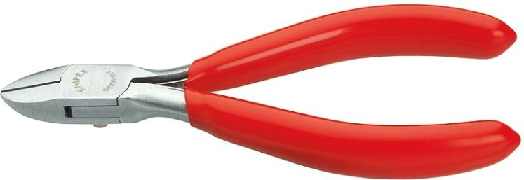 Бокорезы диагональные для электроники KNIPEX 7711115 115 мм [KN-7711115]